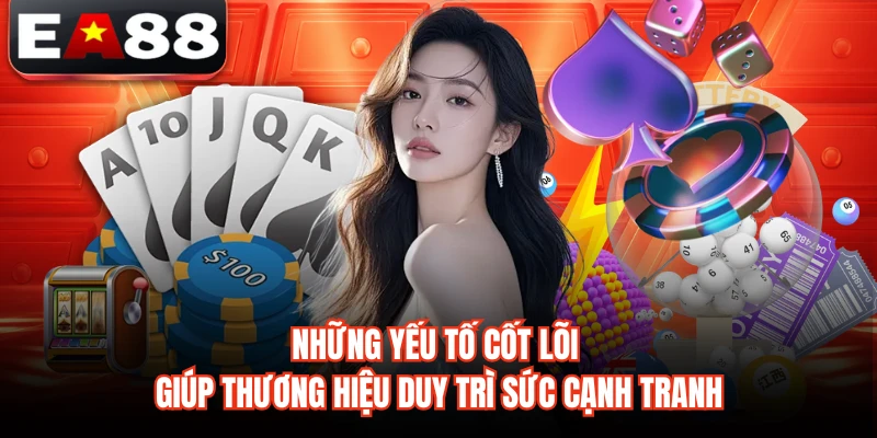 Những yếu tố cốt lõi giúp thương hiệu duy trì sức cạnh tranh
